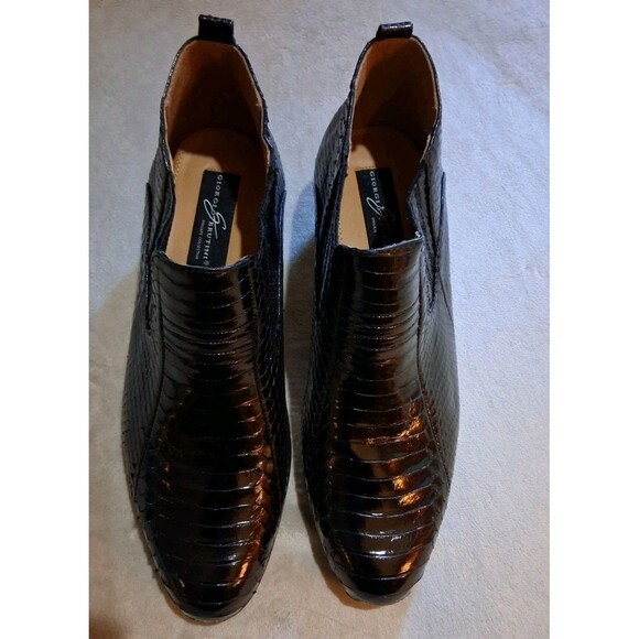 GIORGIO BRUTINI SHOES MENS SIZE 12 M GENUINE SNAKE SKIN BOOTIES BOOTS main image 14